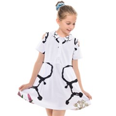 Chirality Kids  Short Sleeve Shirt Dress