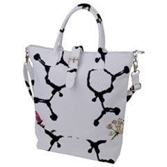 Chirality Buckle Top Tote Bag