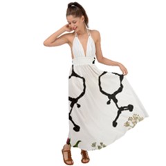 Chirality Backless Maxi Beach Dress by Limerence