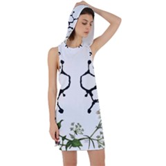 Chirality Racer Back Hoodie Dress by Limerence