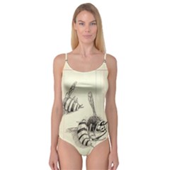 Bees Camisole Leotard  by Limerence