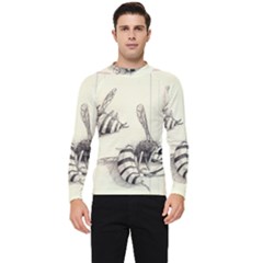 Bees Men s Long Sleeve Rash Guard