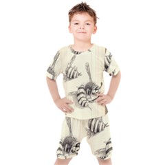 Bees Kids  Tee And Shorts Set by Limerence