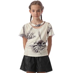 Bees Kids  Front Cut Tee