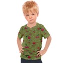 Red Cherries Athletes Kids  Sports Tee View1