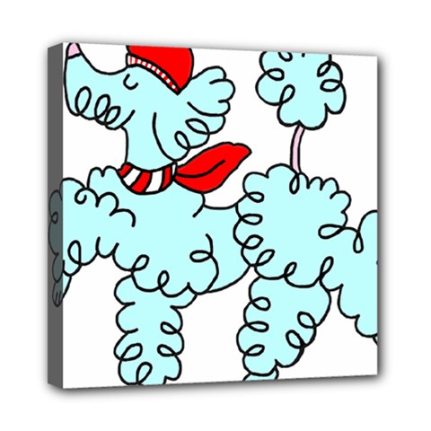 Doodle Poodle  Mini Canvas 8  X 8  (stretched) by IIPhotographyAndDesigns