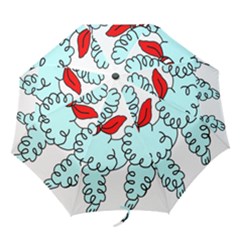 Doodle Poodle  Folding Umbrellas by IIPhotographyAndDesigns