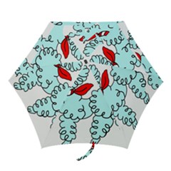 Doodle Poodle  Mini Folding Umbrellas by IIPhotographyAndDesigns