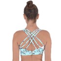 Doodle Poodle  Cross String Back Sports Bra View2