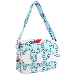 Doodle Poodle  Courier Bag by IIPhotographyAndDesigns