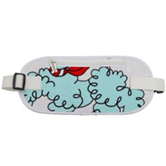 Doodle Poodle  Rounded Waist Pouch