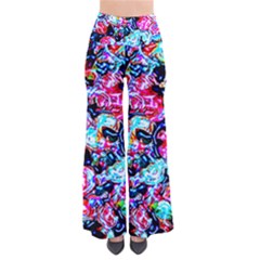 Neon Floral So Vintage Palazzo Pants by 3cl3ctix