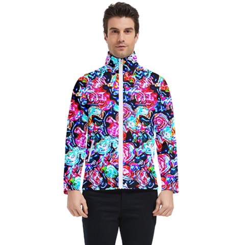 Neon Floral Men s Bomber Jacket by 3cl3ctix