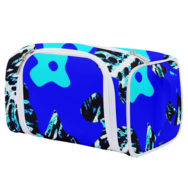 Abstract Tropical Toiletries Pouch