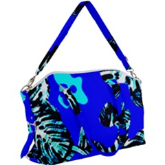 Abstract Tropical Canvas Crossbody Bag by 3cl3ctix