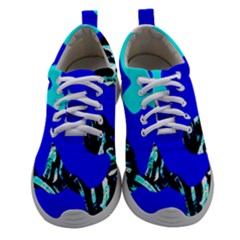 Abstract Tropical Athletic Shoes by 3cl3ctix