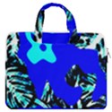 Abstract Tropical MacBook Pro Double Pocket Laptop Bag View1