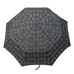 Black Lace Folding Umbrellas by SychEva