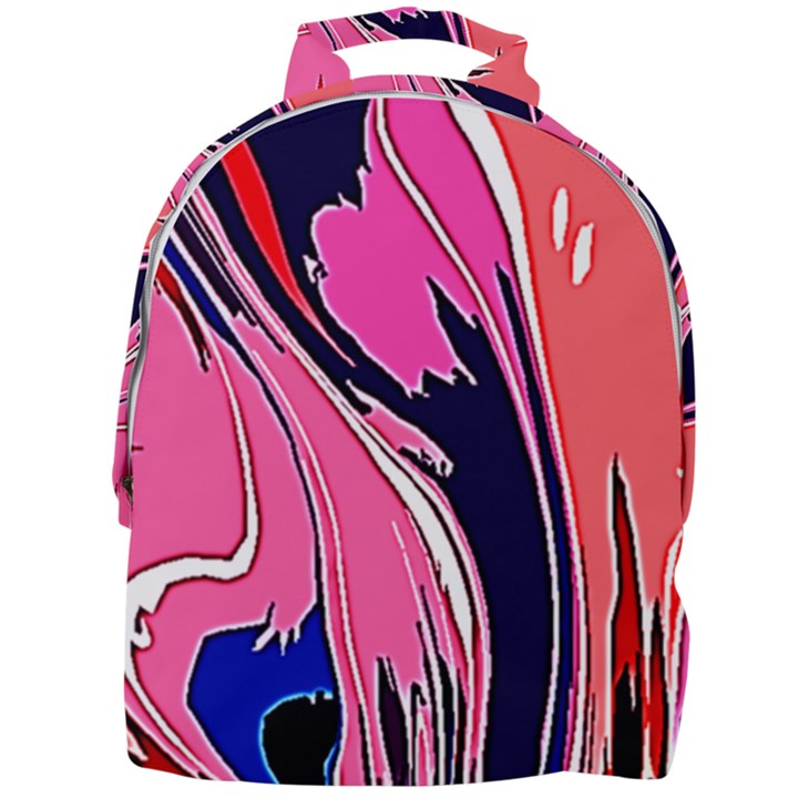 Painted Marble Mini Full Print Backpack