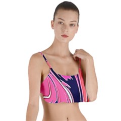 Painted Marble Layered Top Bikini Top  by 3cl3ctix