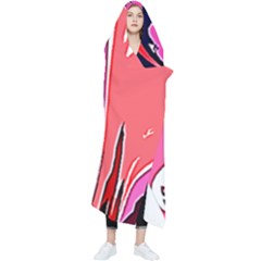 Painted Marble Wearable Blanket by 3cl3ctix