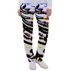 Faux Baroque Print Women s Casual Pants by 3cl3ctix