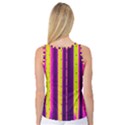 Warped Stripy Dots Women s Basketball Tank Top View2