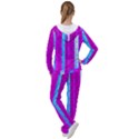 Warped Stripy Dots Women s Tracksuit View2