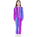 Warped Stripy Dots Kids  Tracksuit View1