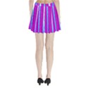 Warped Stripy Dots Pleated Mini Skirt View2