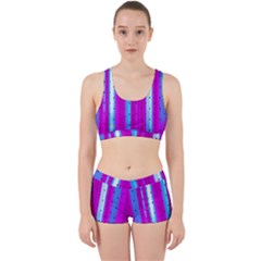 Warped Stripy Dots Work It Out Gym Set by essentialimage365