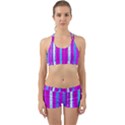 Warped Stripy Dots Back Web Gym Set View1