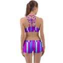 Warped Stripy Dots Back Web Gym Set View2