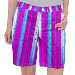 Warped Stripy Dots Pocket Shorts by essentialimage365