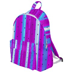 Warped Stripy Dots The Plain Backpack by essentialimage365