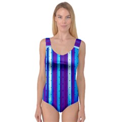 Warped Stripy Dots Princess Tank Leotard  by essentialimage365