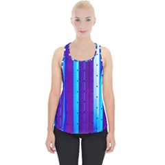 Warped Stripy Dots Piece Up Tank Top by essentialimage365