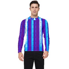 Warped Stripy Dots Men s Long Sleeve Rash Guard by essentialimage365