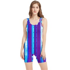 Warped Stripy Dots Women s Wrestling Singlet by essentialimage365