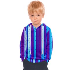 Warped Stripy Dots Kids  Overhead Hoodie