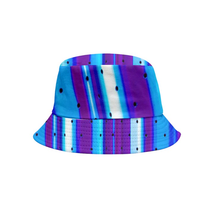 Warped Stripy Dots Bucket Hat (Kids)