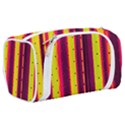 Warped Stripy Dots Toiletries Pouch View2