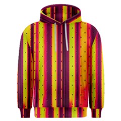 Warped Stripy Dots Men s Overhead Hoodie