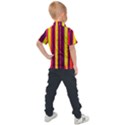 Warped Stripy Dots Kids  Polo Tee View2