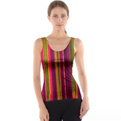 Warped Stripy Dots Tank Top by essentialimage365