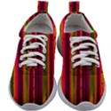 Warped Stripy Dots Kids Athletic Shoes View1