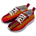 Warped Stripy Dots Kids Athletic Shoes View2