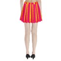 Warped Stripy Dots Pleated Mini Skirt View2