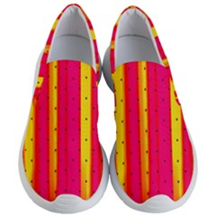 Warped Stripy Dots Women s Lightweight Slip Ons by essentialimage365