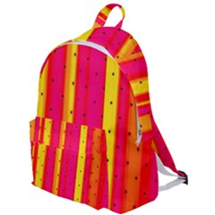 Warped Stripy Dots The Plain Backpack by essentialimage365